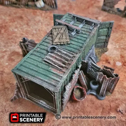 Junkfort Foot Entrance - Apocalyptic Terrain