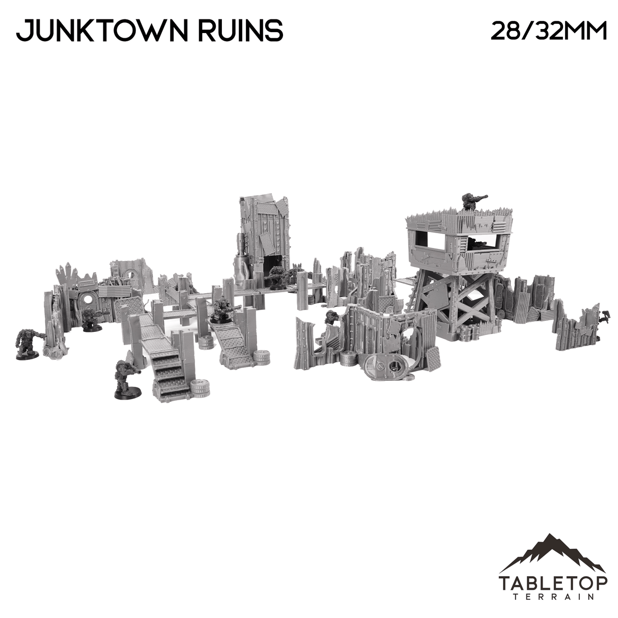 Junktown Ruins Ork Table Set