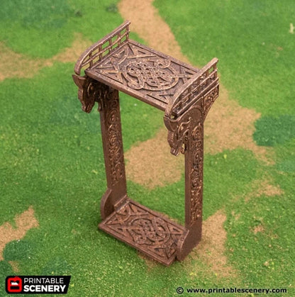 Landing Platform - Rise of the Halflings - Fantasy Terrain