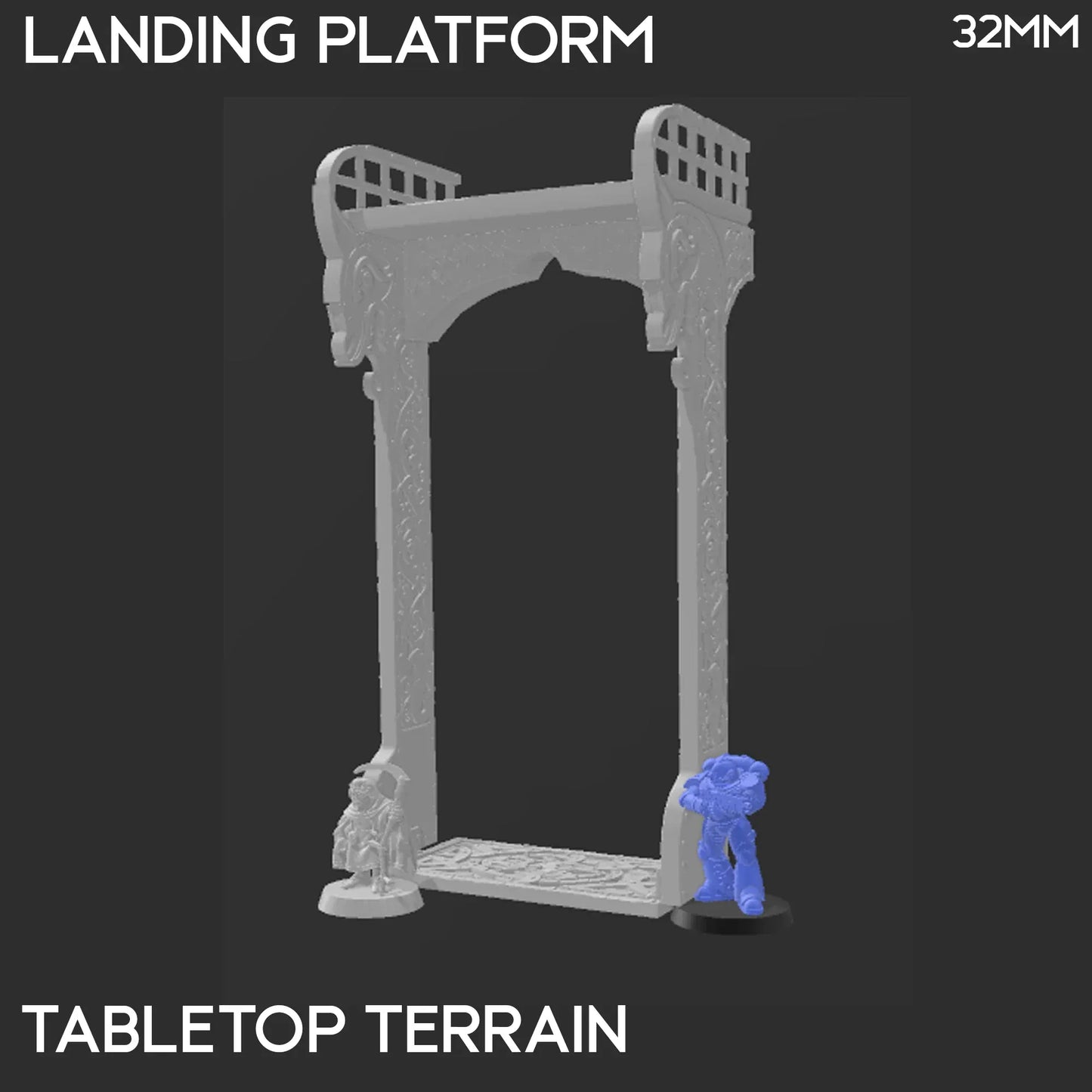Landing Platform - Rise of the Halflings - Fantasy Terrain