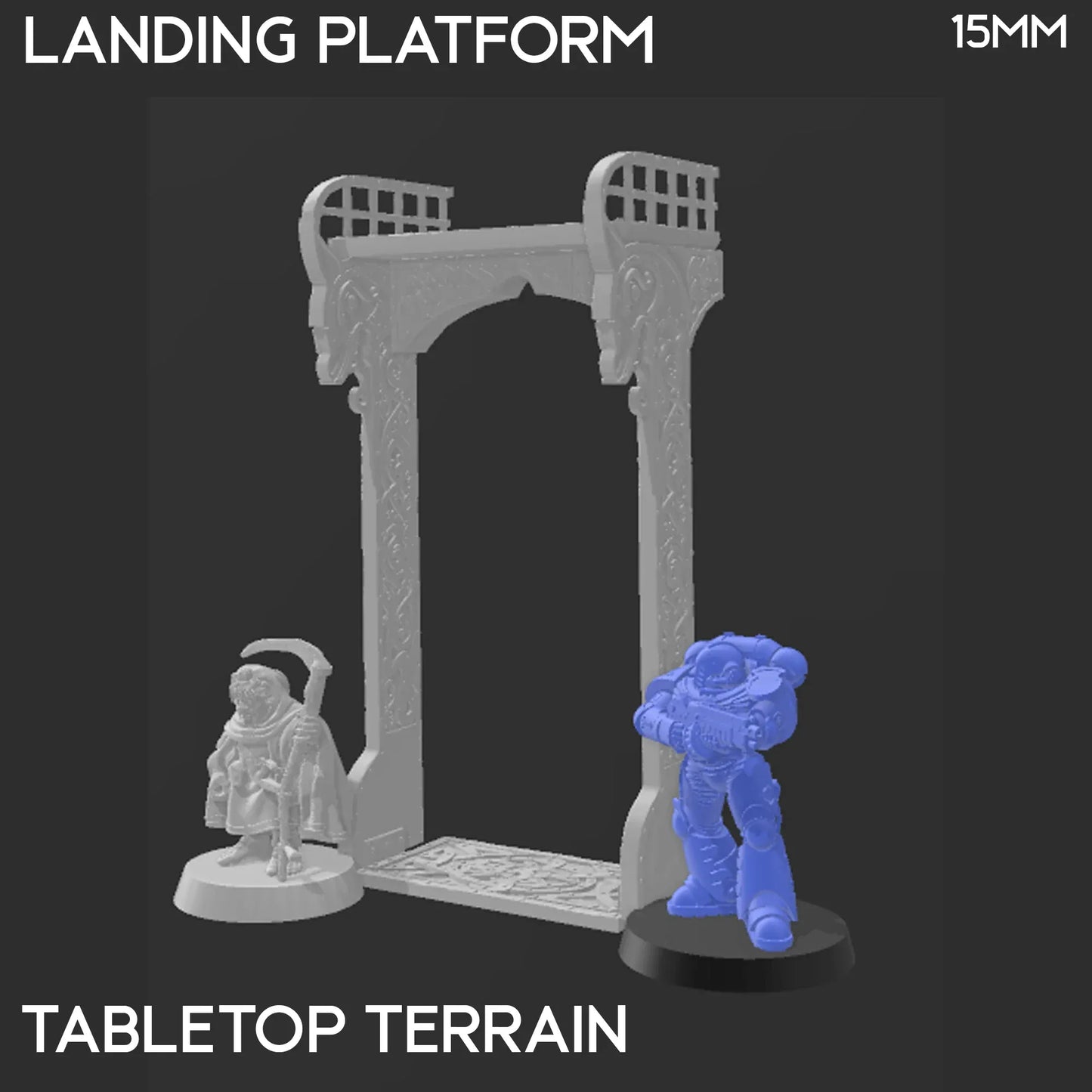 Landing Platform - Rise of the Halflings - Fantasy Terrain