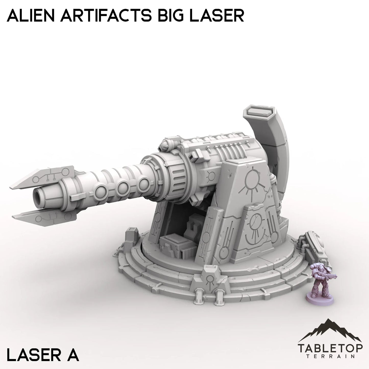 Alien Artifacts Big Laser