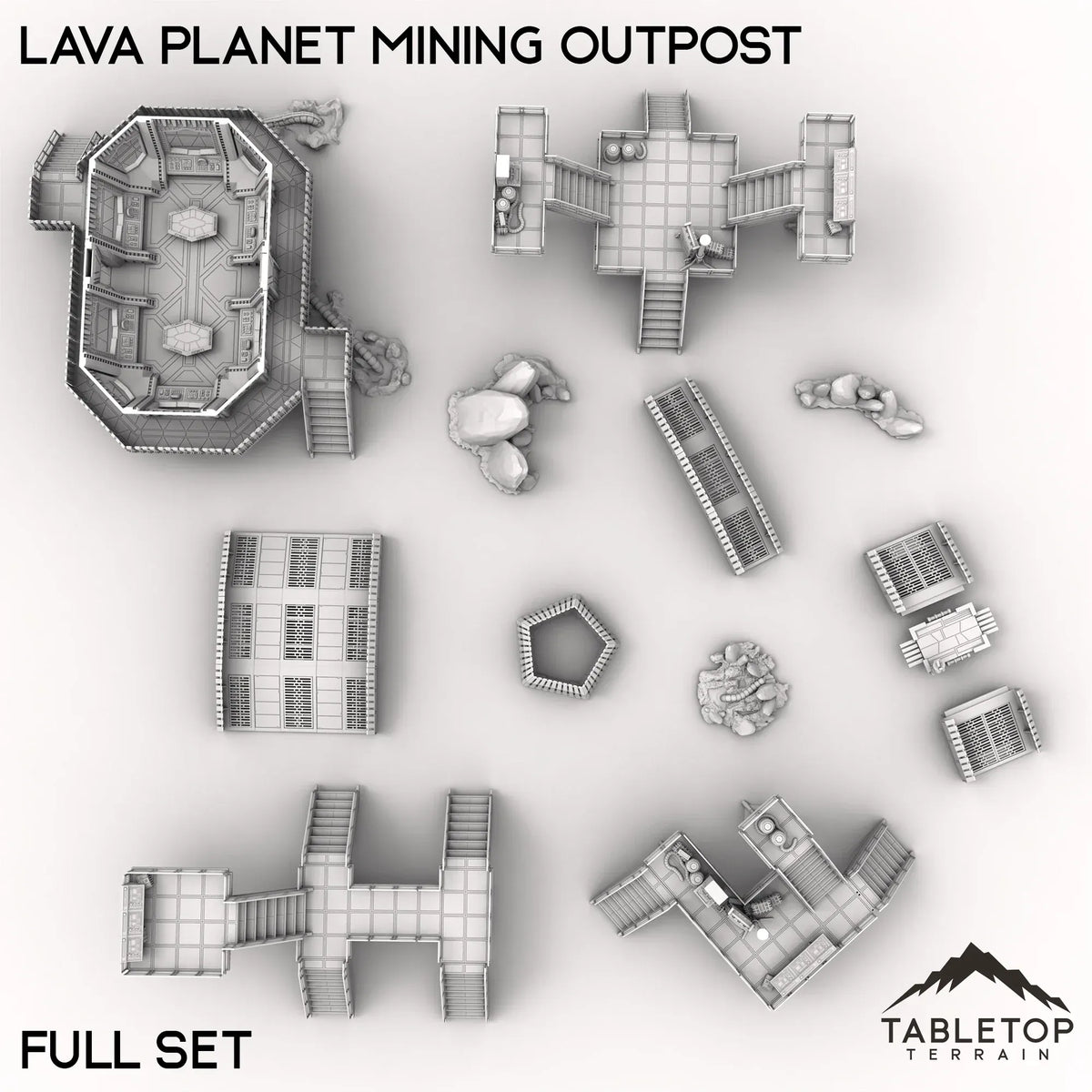 Lava Planet Mining Outpost