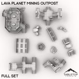 Lava Planet Mining Outpost