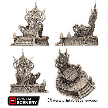 Living Throne - Elven Terrain