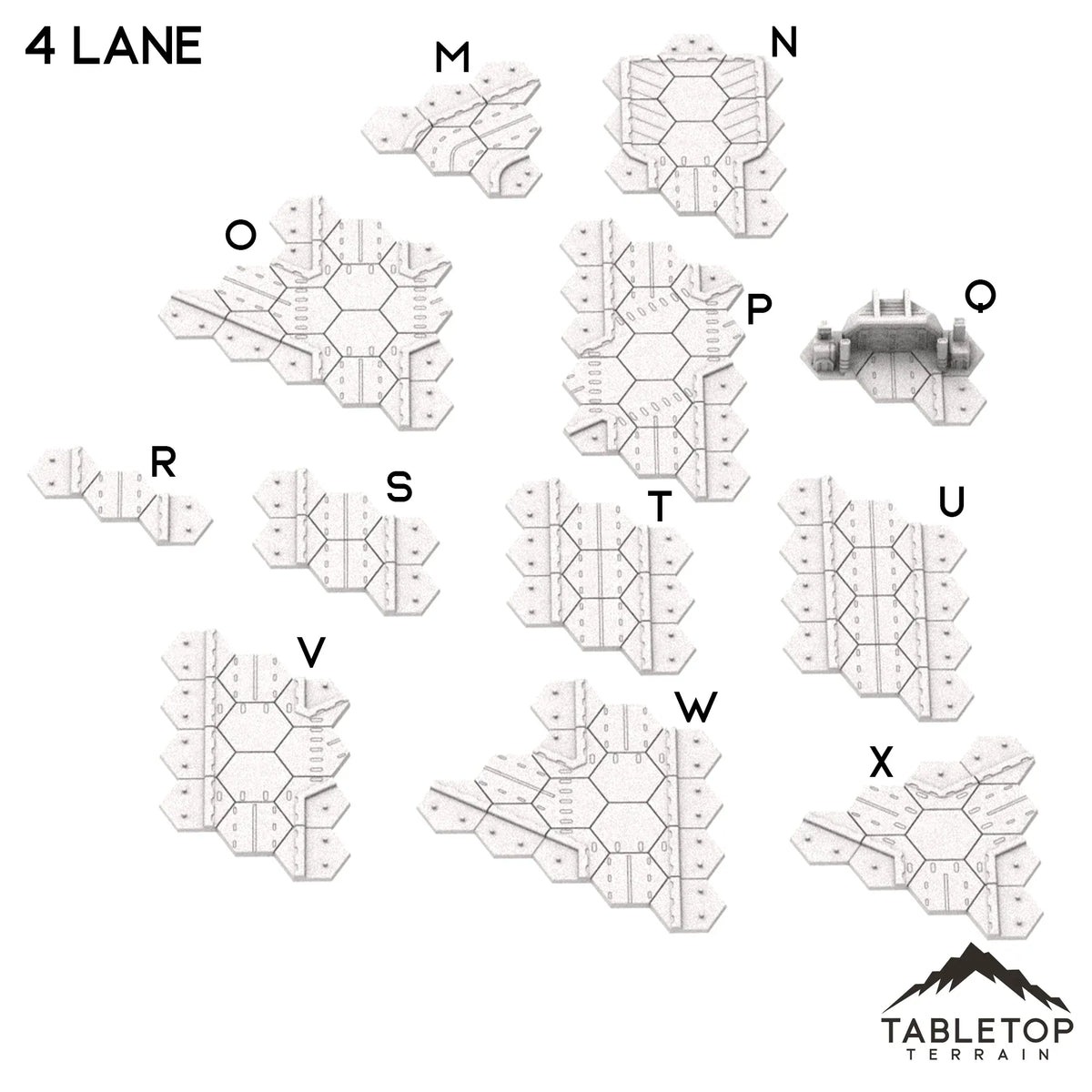 HEXTECH City Streets - 6mm
