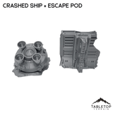 Massa'Dun Crashed Ship + Escape Pod