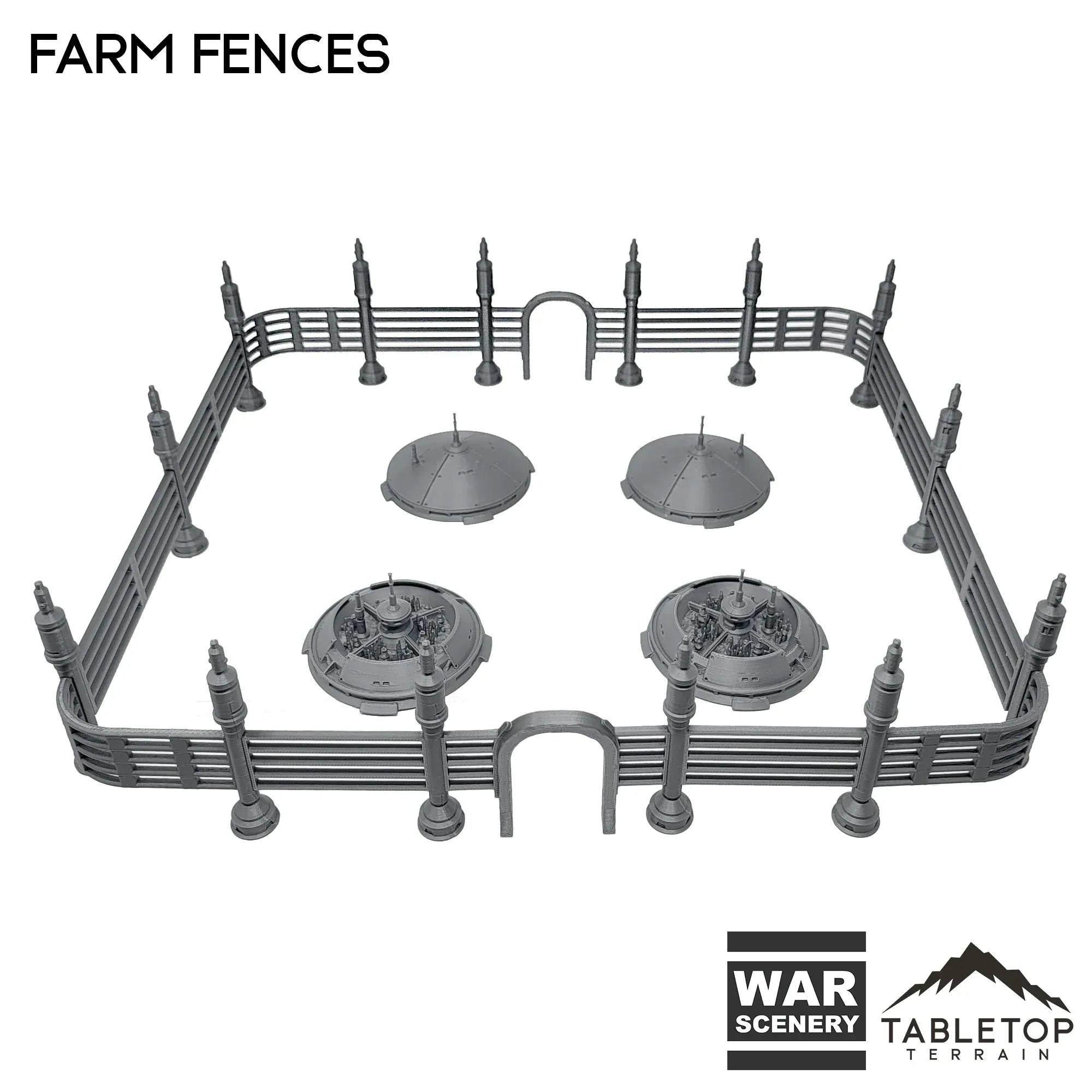 Massa'Dun Farm Fences + Plantations