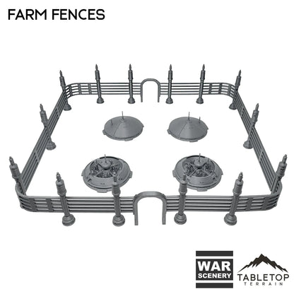 Massa'Dun Farm Fences + Plantations