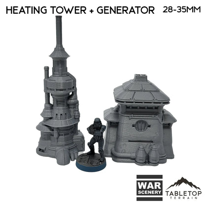 Massa'Dun Heating Tower + Generator