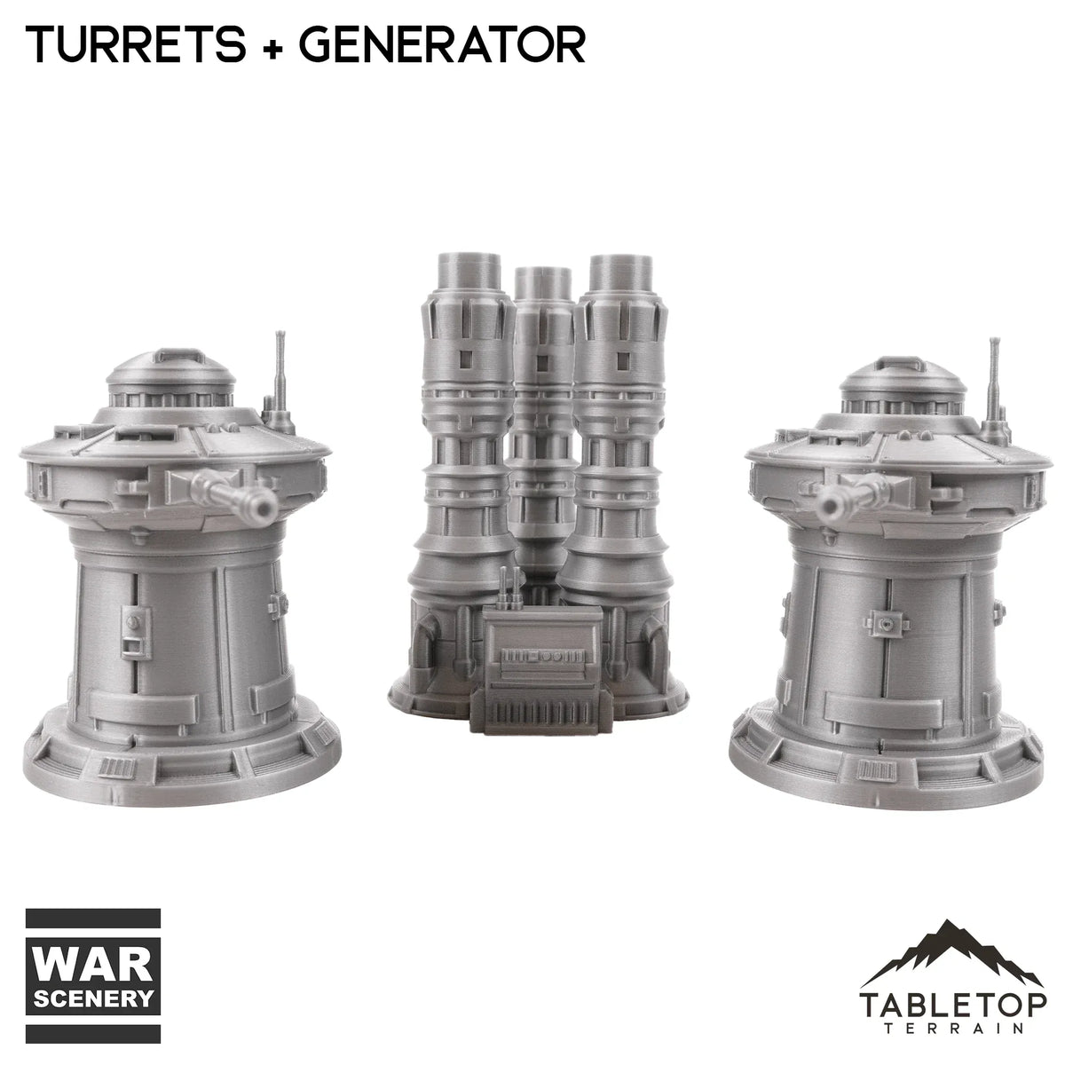 Massa'Dun Turrets + Generator