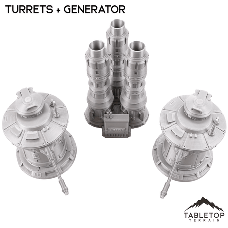 Massa'Dun Turrets + Generator