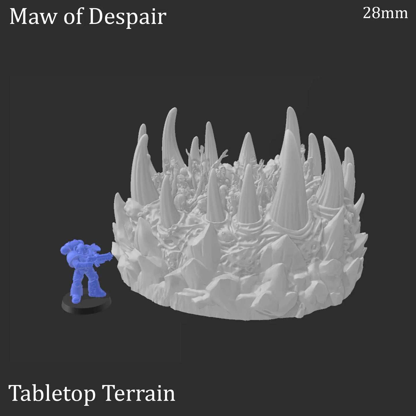 Maw of Despair - Fantasy Demon Terrain