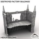 Destroyed Factory Buildings