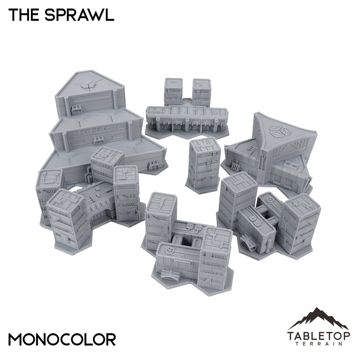 HEXTECH The Sprawl Trinity City - 6mm