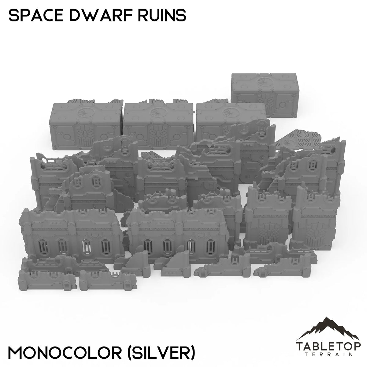 11e Space Dwarf Ruins Foldable Tournament Terrain