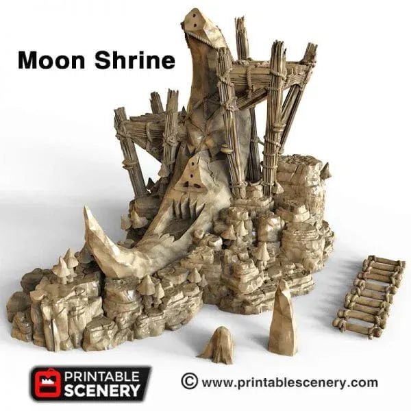 Moon Shrine - Fantasy Terrain