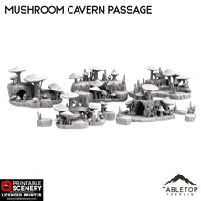 Mushroom Cavern Passage
