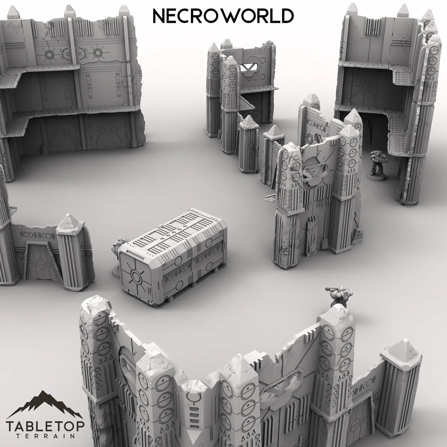NecroWorld - WTC compatible Terrain Pack
