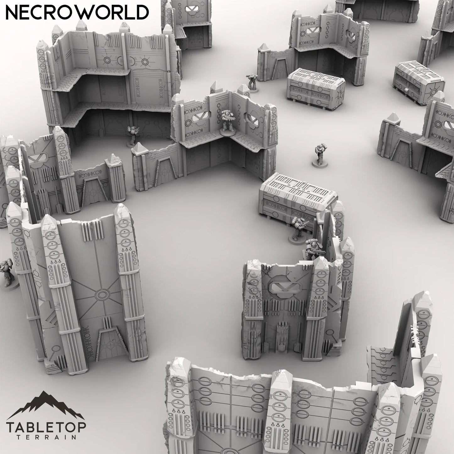 NecroWorld - WTC compatible Terrain Pack