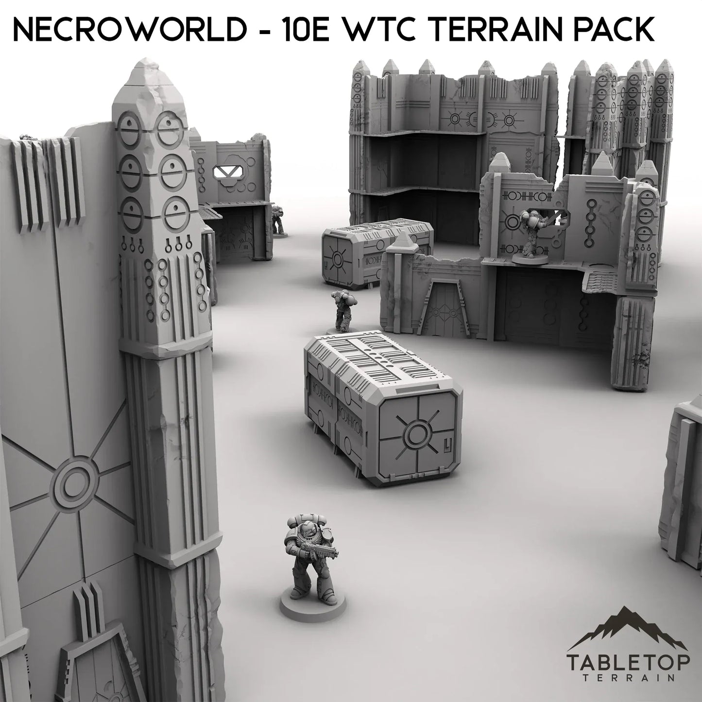 NecroWorld - WTC compatible Terrain Pack