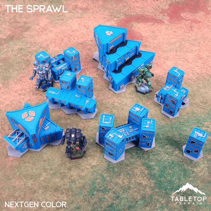HEXTECH The Sprawl Trinity City - 6mm
