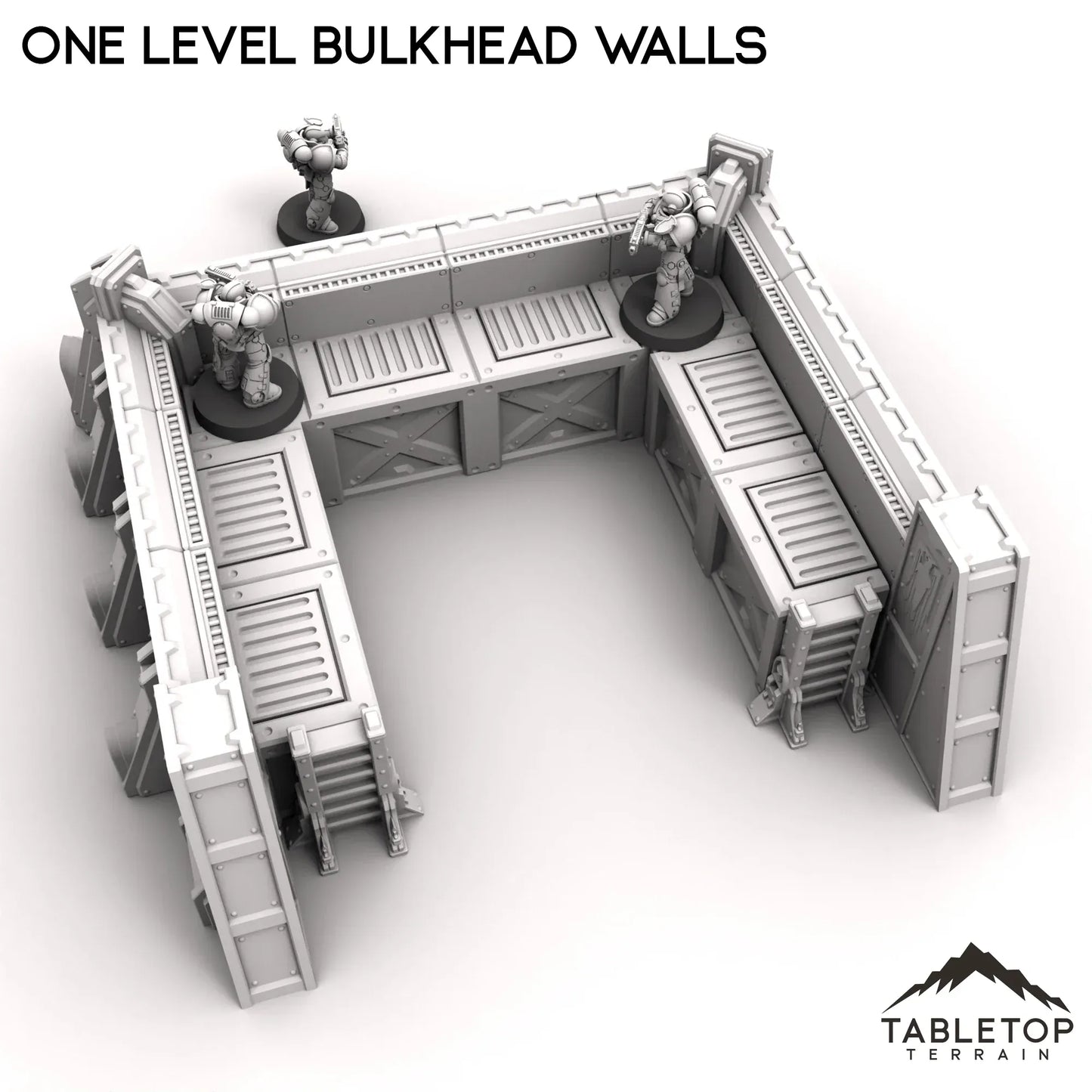 One Level Bulkhead Walls