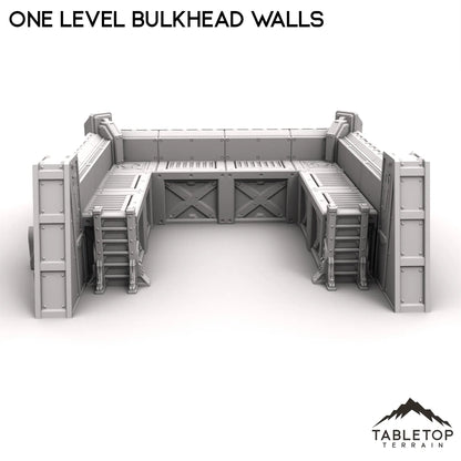 One Level Bulkhead Walls