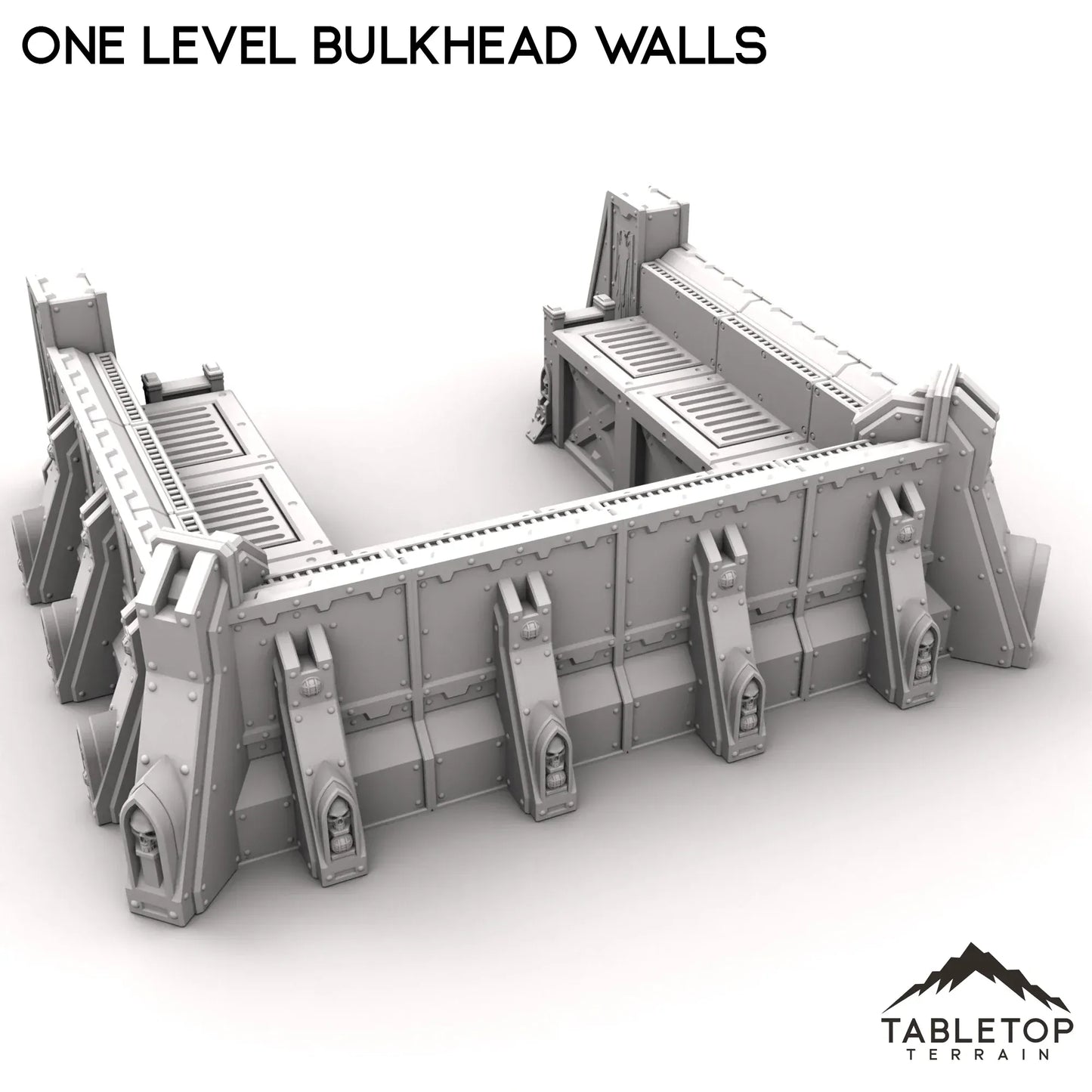 One Level Bulkhead Walls