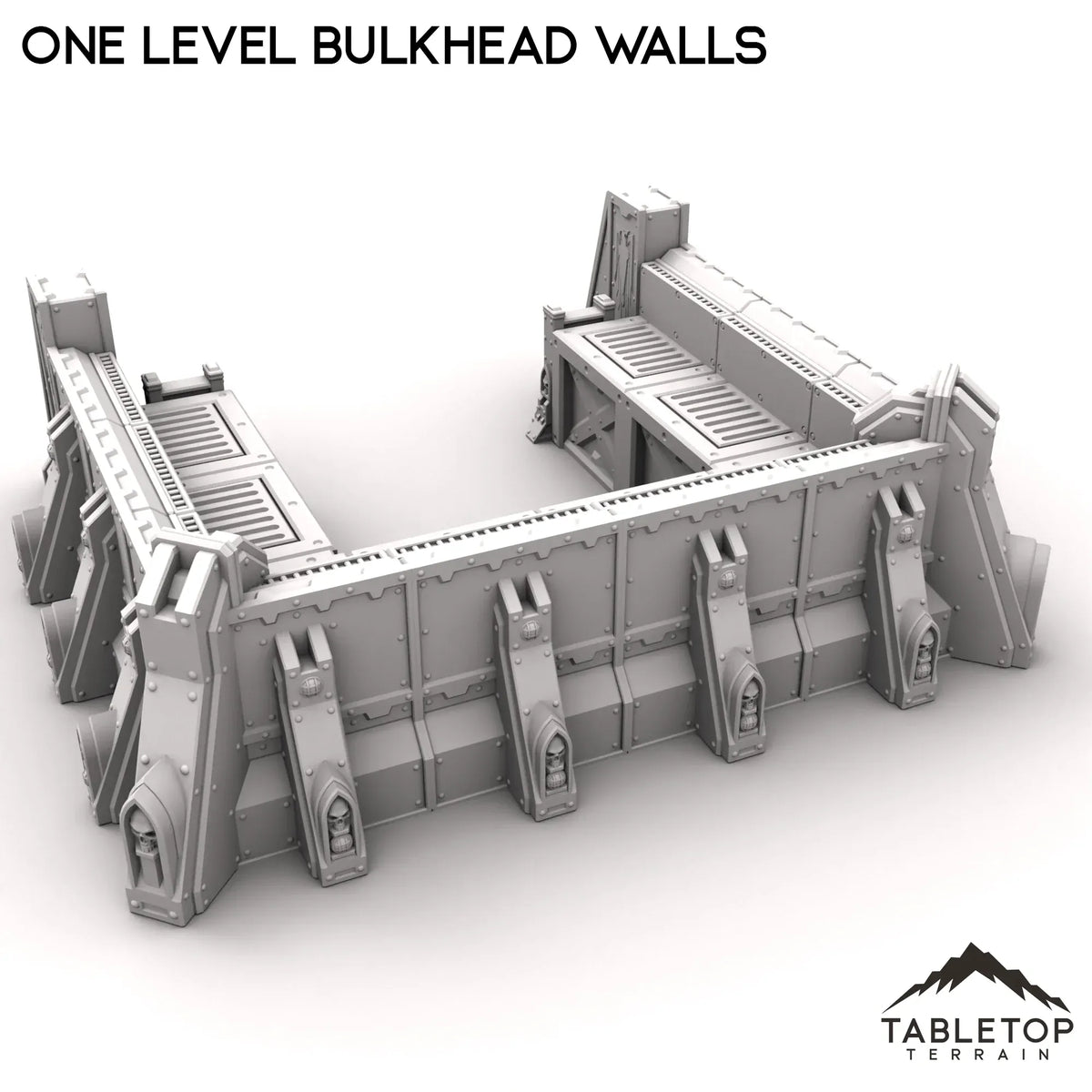 One Level Bulkhead Walls