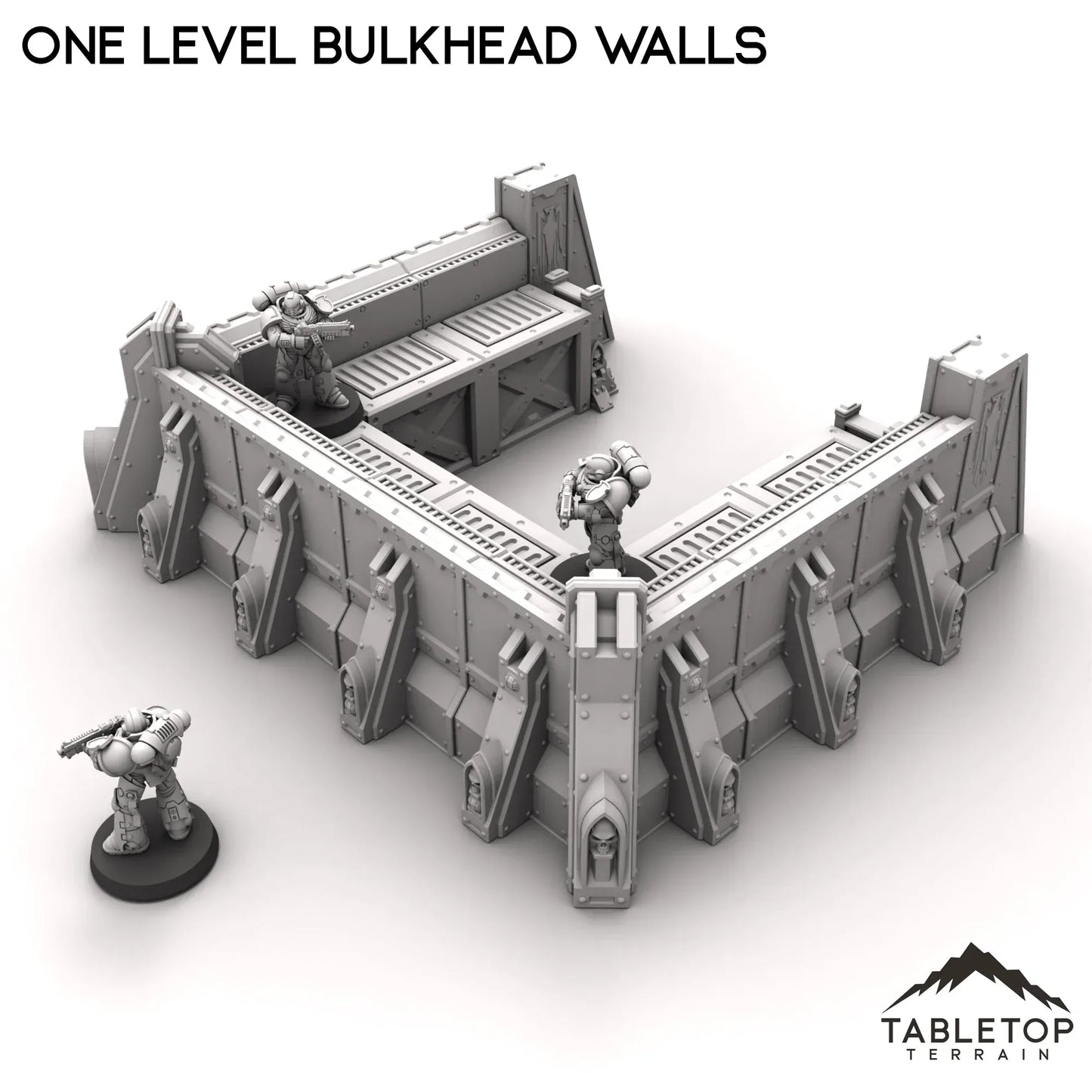 One Level Bulkhead Walls