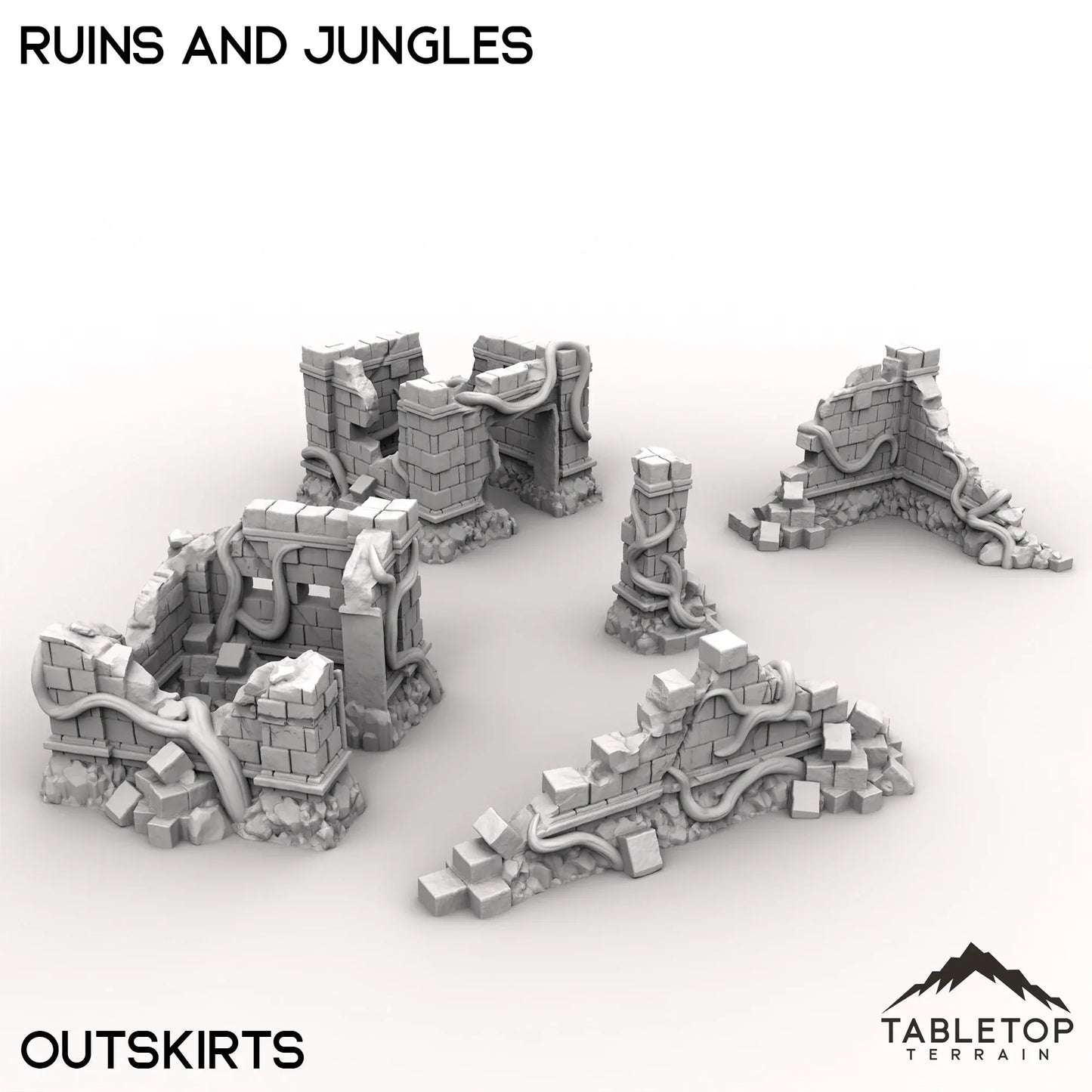 Competitive Fantasy Ruins and Jungles