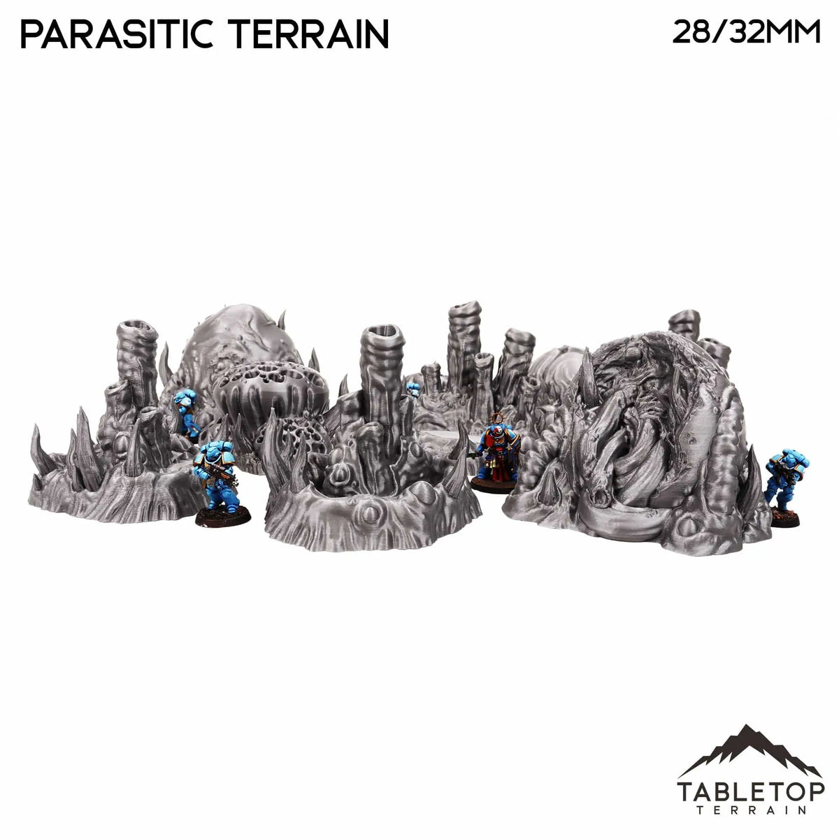 Parasitic Terrain Clusters