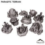 Parasitic Terrain Clusters