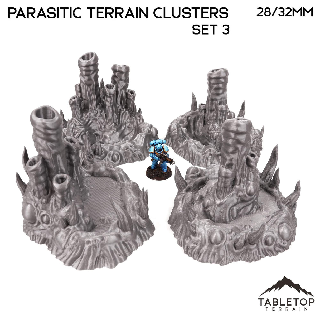 Parasitic Terrain Clusters