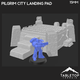 Pilgrim City Landing Pad - Star Wars Legion Shatterpoint Terrain