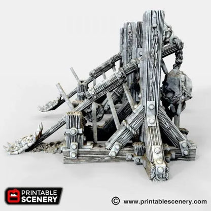 Plague Thrower Catapult - Siege Equipment