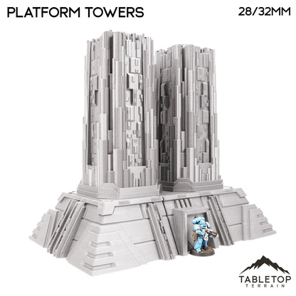 Platform Towers - Karnac, The Tomb Planet