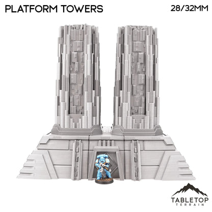 Platform Towers - Karnac, The Tomb Planet