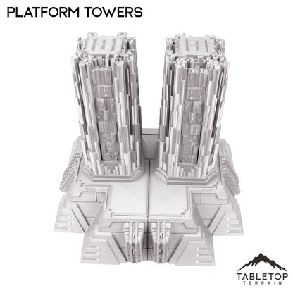 Platform Towers - Karnac, The Tomb Planet
