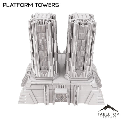 Platform Towers - Karnac, The Tomb Planet