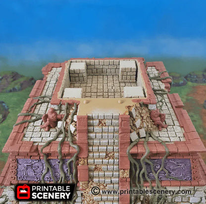Pyramid of K'aas - Fantasy Terrain