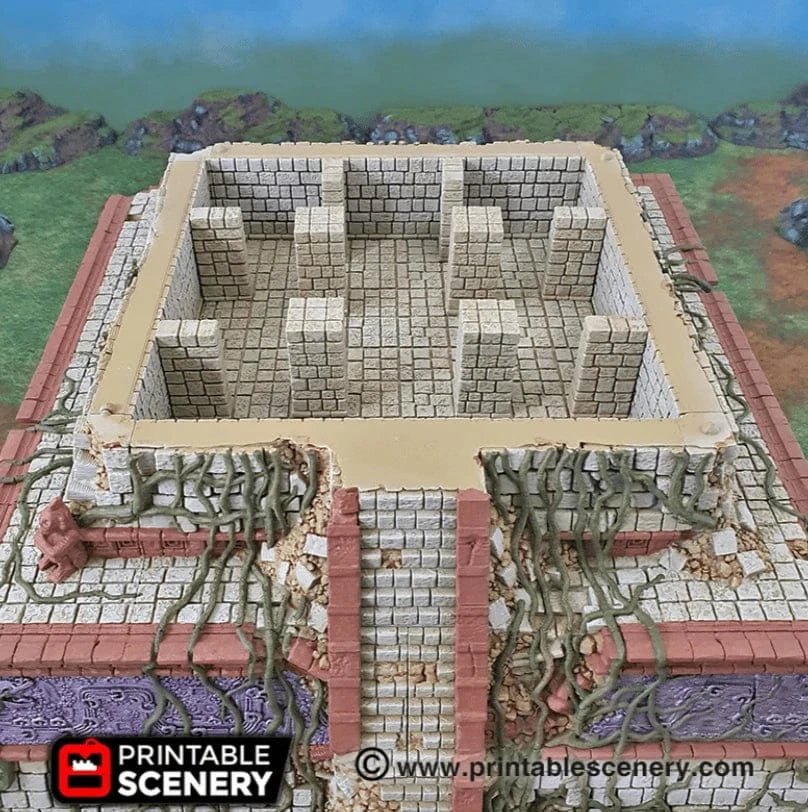 Pyramid of K'aas - Fantasy Terrain