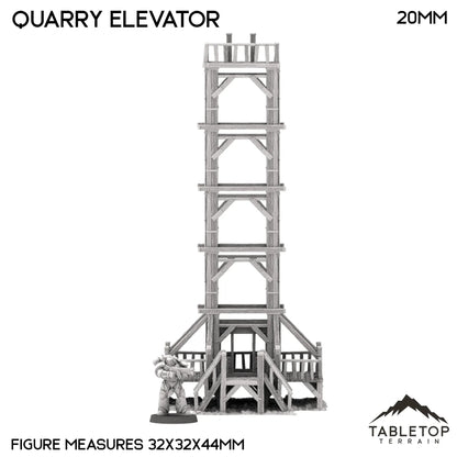 Quarry Elevator - Country & King - Fantasy Historical Terrain