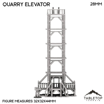 Quarry Elevator - Country & King - Fantasy Historical Terrain