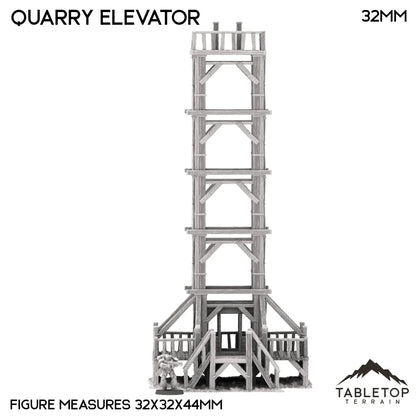 Quarry Elevator - Country & King - Fantasy Historical Terrain