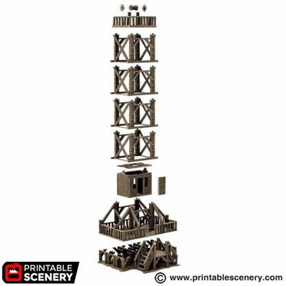Quarry Elevator - Country & King - Fantasy Historical Terrain