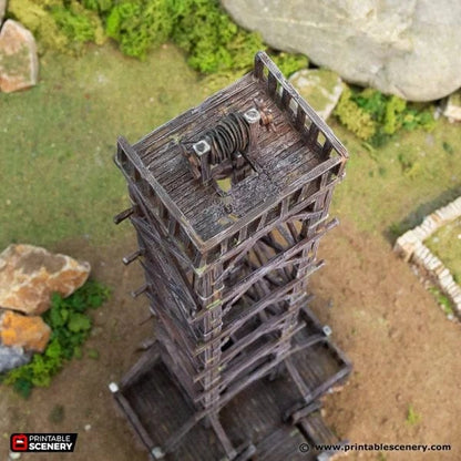 Quarry Elevator - Country & King - Fantasy Historical Terrain