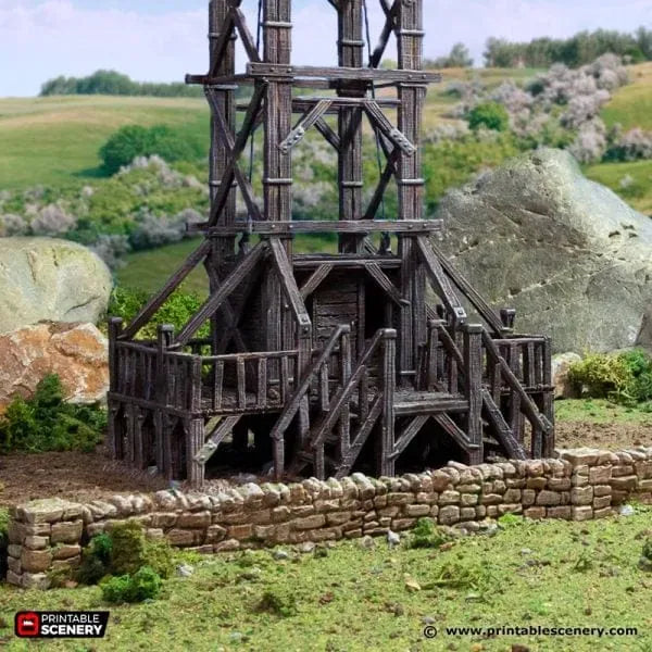 Quarry Elevator - Country & King - Fantasy Historical Terrain