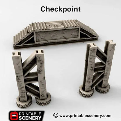 Race Checkpoint - Apocalyptic Terrain